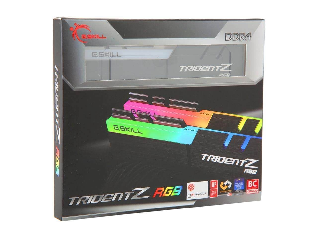 G.Skill Trident Z RGB 16GB (8GBx2) DDR4 3200MHz (For AMD)